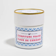 Load image into Gallery viewer, French Confiture Parisienne Strawberry-cherry blossom Jam 250g