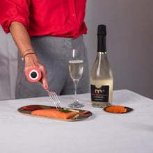 Load image into Gallery viewer, French Moderato Non-Alcoholic Sparkling Wine “Blanc de Noir” 750ml