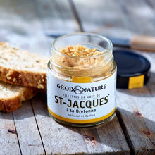 Load image into Gallery viewer, French Groix & Nature Scallop rillettes in Breton style 100g