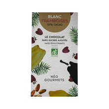 Load image into Gallery viewer, 法國Neo Gourmets 33% 高級樹莓白朱古力 70g - Club France Hong Kong