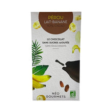 Load image into Gallery viewer, 法國 Neo Gourmets 高級秘魯50%牛奶香蕉朱古力 70g - Club France Hong Kong