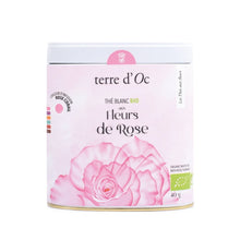 將圖片載入圖庫檢視器 法國 terre d’Oc有機摩洛哥玫瑰花白茶 40g - Club France Hong Kong