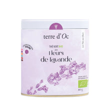 將圖片載入圖庫檢視器 法國 terre d’Oc有機法國薰衣草綠茶 80g - Club France Hong Kong