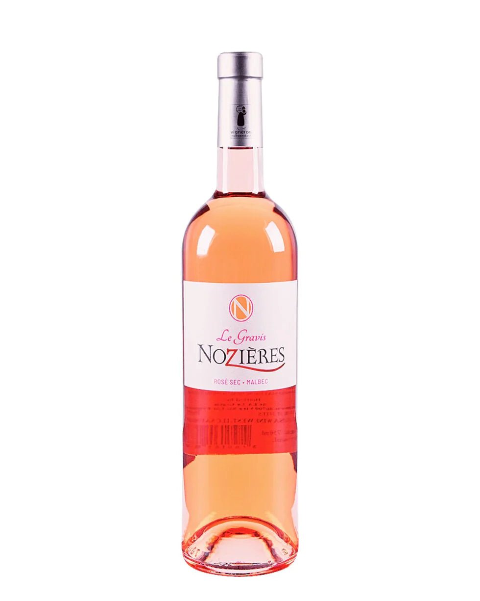 法國 2022 CHATEAU NOZIERES LES GRAVIS MALBEC ROSE SEC 桃紅酒 750ml - Club France Hong Kong