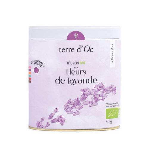 法國 terre d’Oc有機法國薰衣草綠茶 80g - Club France Hong Kong